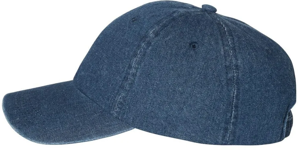 Mega Cap Washed Denim Cap