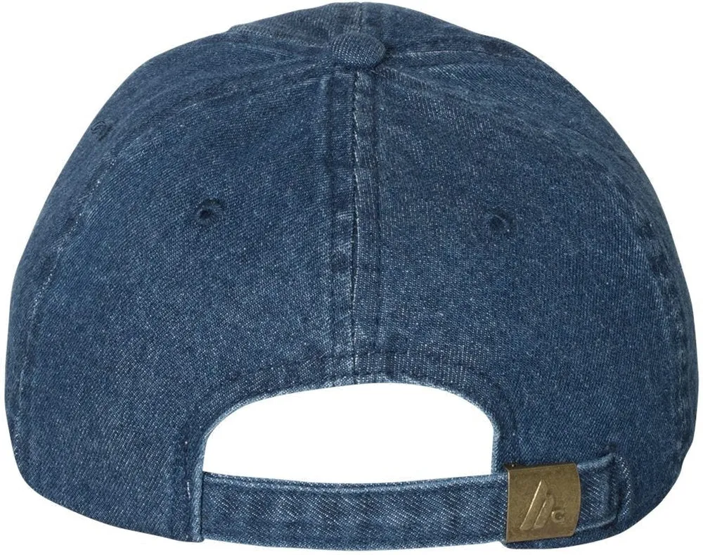 Mega Cap Washed Denim Cap