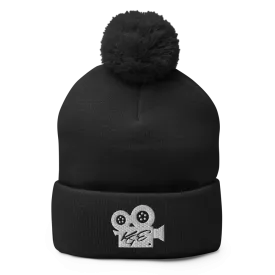 (NEW) KGE WT Movie Camera Pom-Pom Beanie