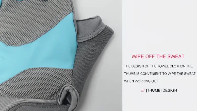 Non-Slip Breathable Half-Finger Gloves for Weightlifting Yoga Cycling - SF0799