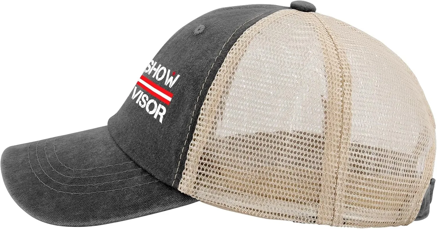 OOMOO Meme caps for Men Shit Show Supervisor Cap Meme Gifts for Men