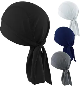 OutdoorEssentials Cooling Helmet Liner - Motorcycle Headwraps for Men - Do Rag Bandanas for Men - Bandana Skull Cap Biker Cap