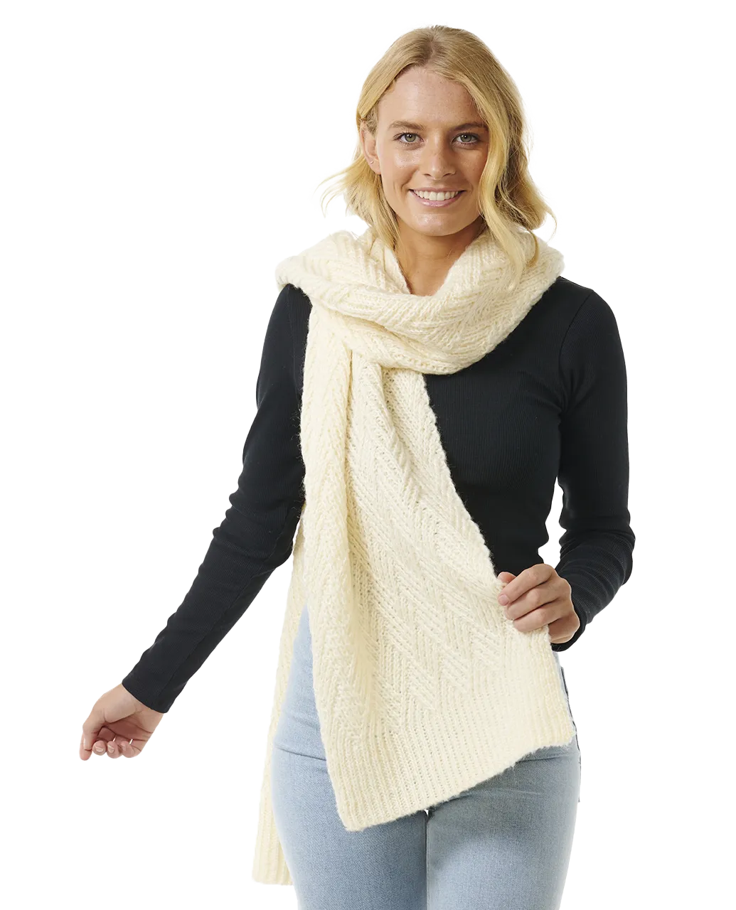 Premium Surf Scarf in Beige