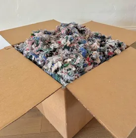 Punching Bag Filler, Shredded Textile, 10 lbs, 25 lbs and 50 lbs