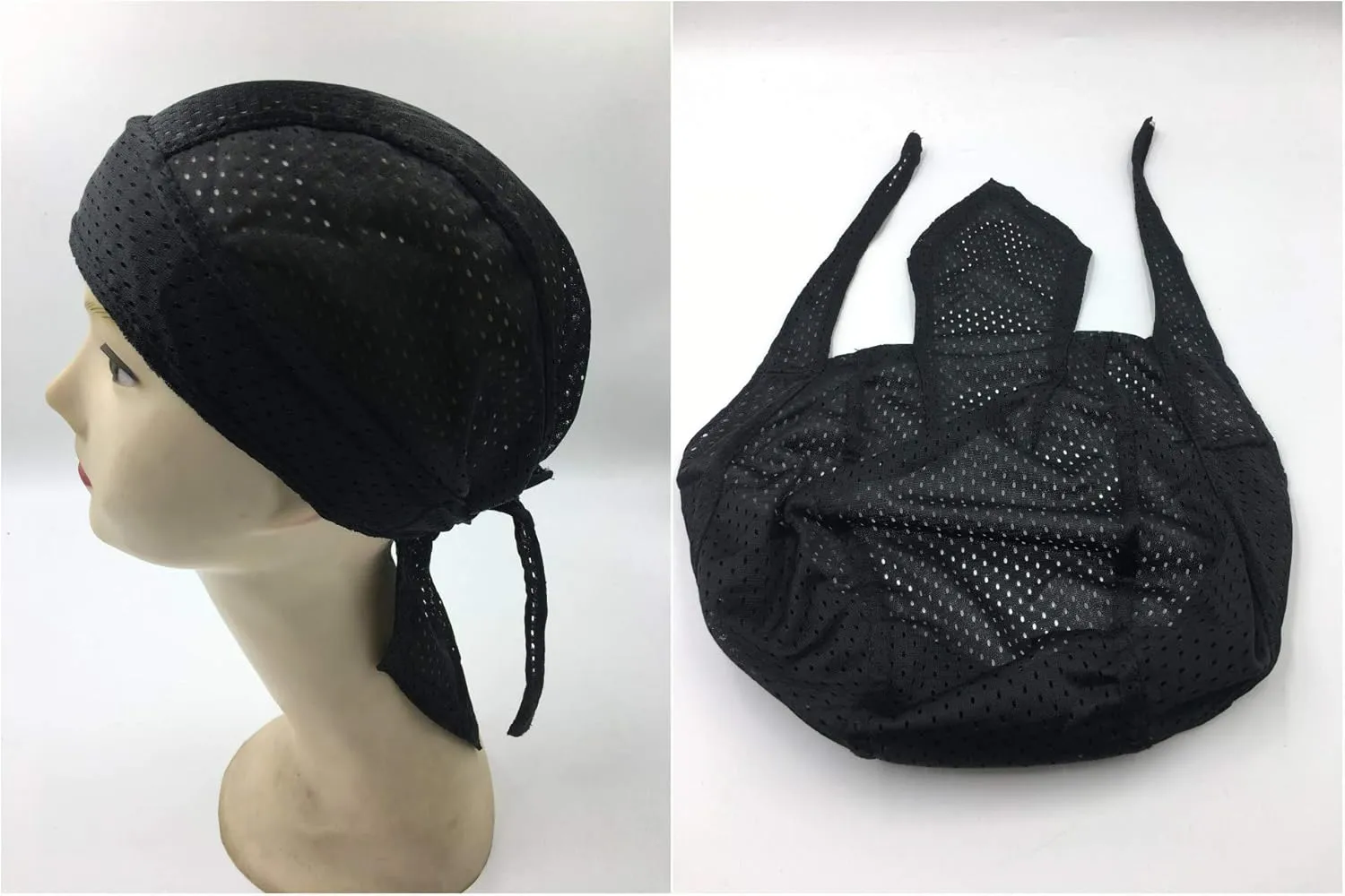 PURFUN Men Women Breathable Cycling Bandana Headscarf Adjustable Sweat Wicking Quick Dry Mesh Head Scarf Wrap Liner Skull Cap