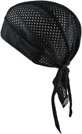 PURFUN Men Women Breathable Cycling Bandana Headscarf Adjustable Sweat Wicking Quick Dry Mesh Head Scarf Wrap Liner Skull Cap