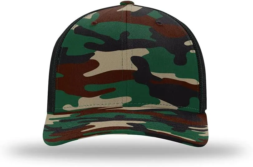 Richardson 110 Trucker R-Flex Baseball Cap| Fitted Mesh Back Hat