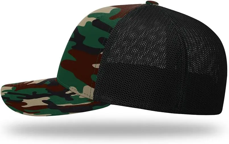 Richardson 110 Trucker R-Flex Baseball Cap| Fitted Mesh Back Hat