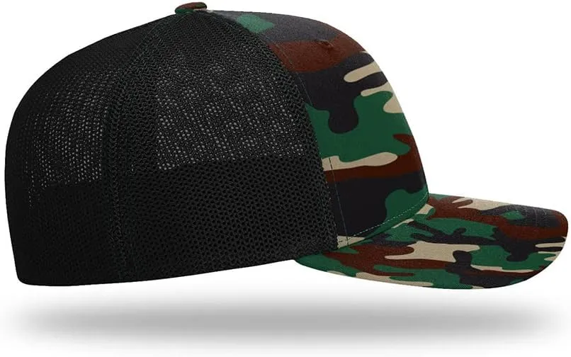 Richardson 110 Trucker R-Flex Baseball Cap| Fitted Mesh Back Hat