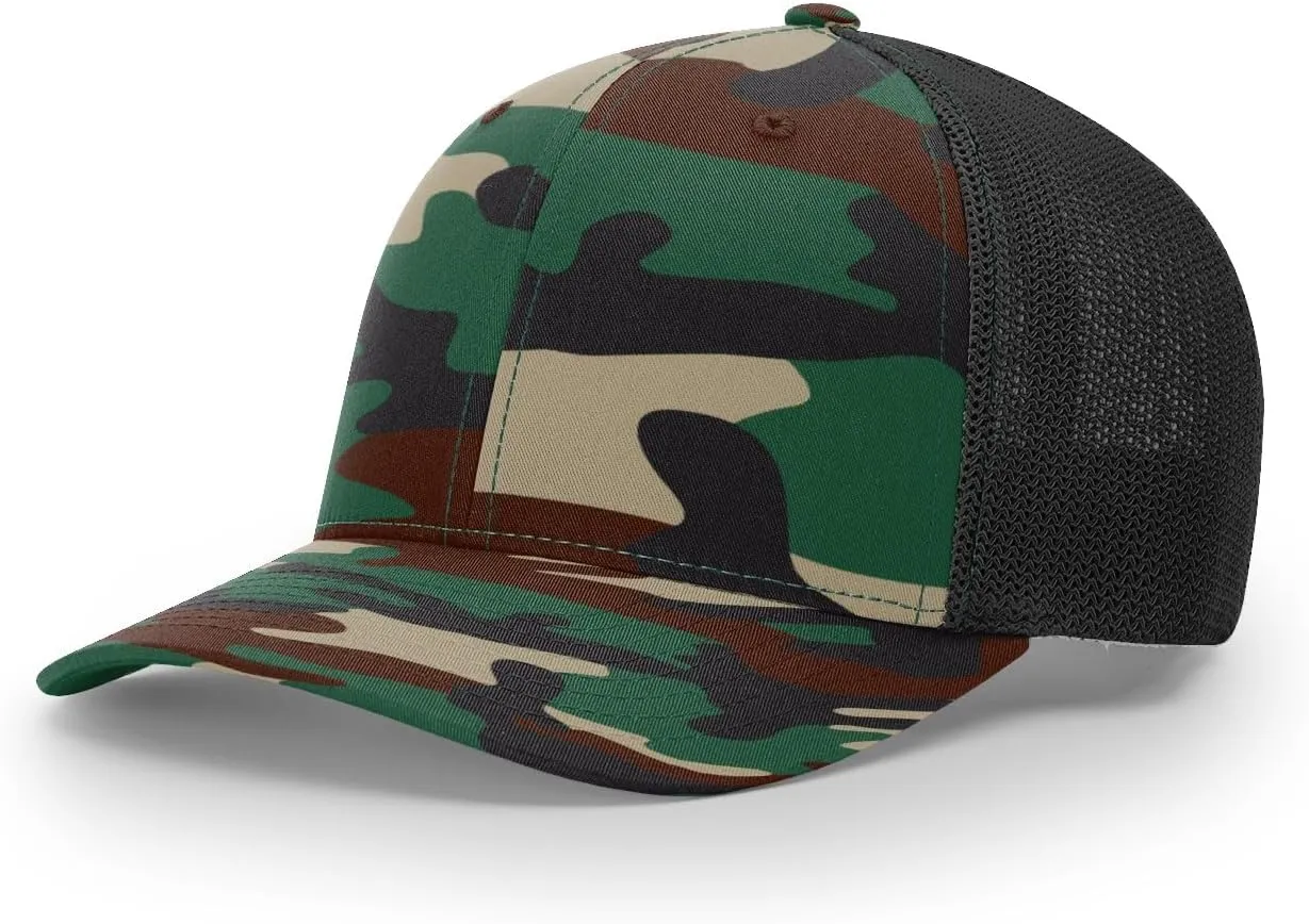 Richardson 110 Trucker R-Flex Baseball Cap| Fitted Mesh Back Hat