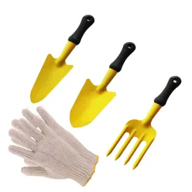 RIGGER Gardening Hand Toolset 3 Piece With Gloves