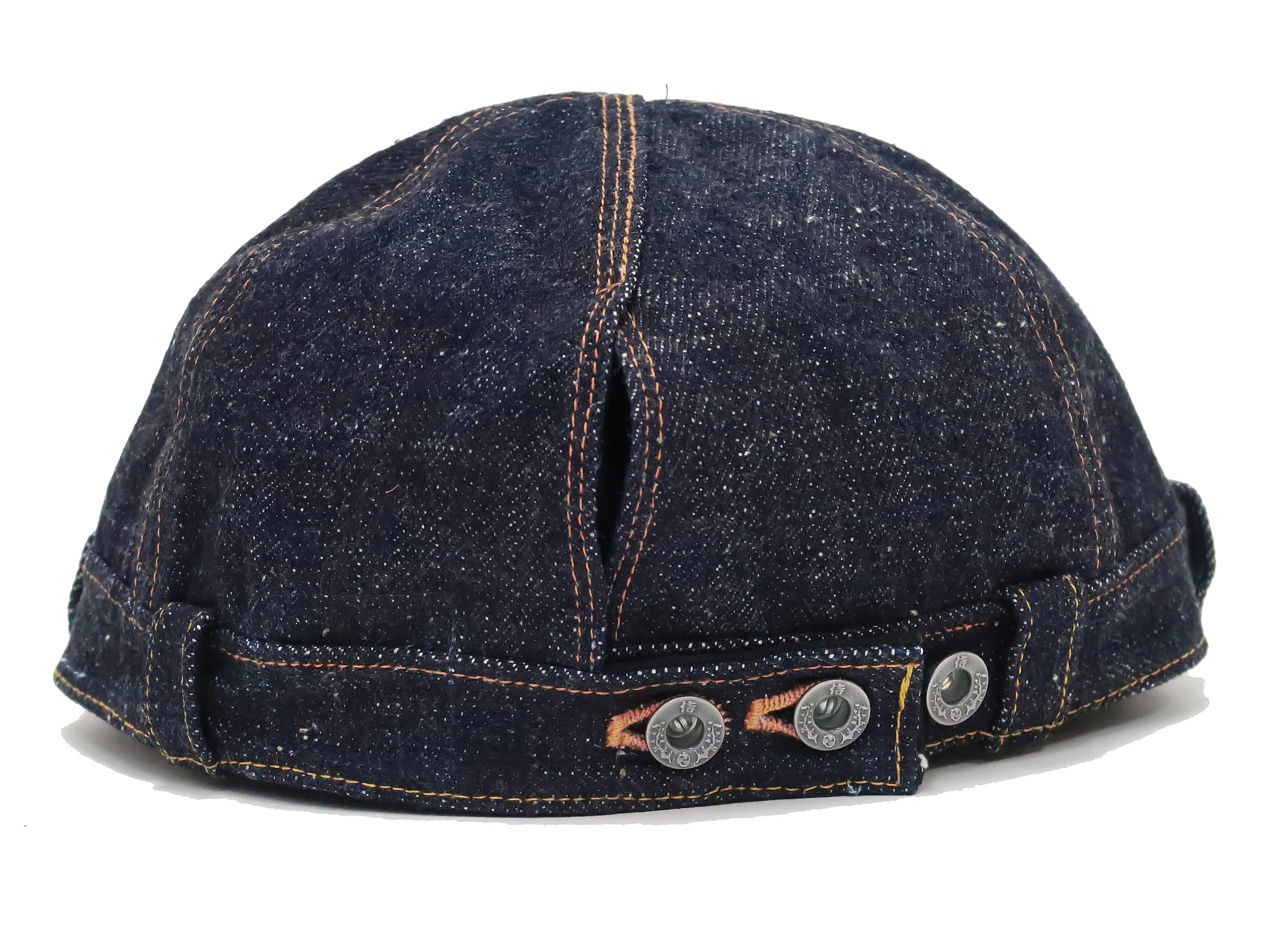 Samurai Jeans Denim Workman Cap Men's Adjustable Working denim Hat SJ201WC-5000VX17oz