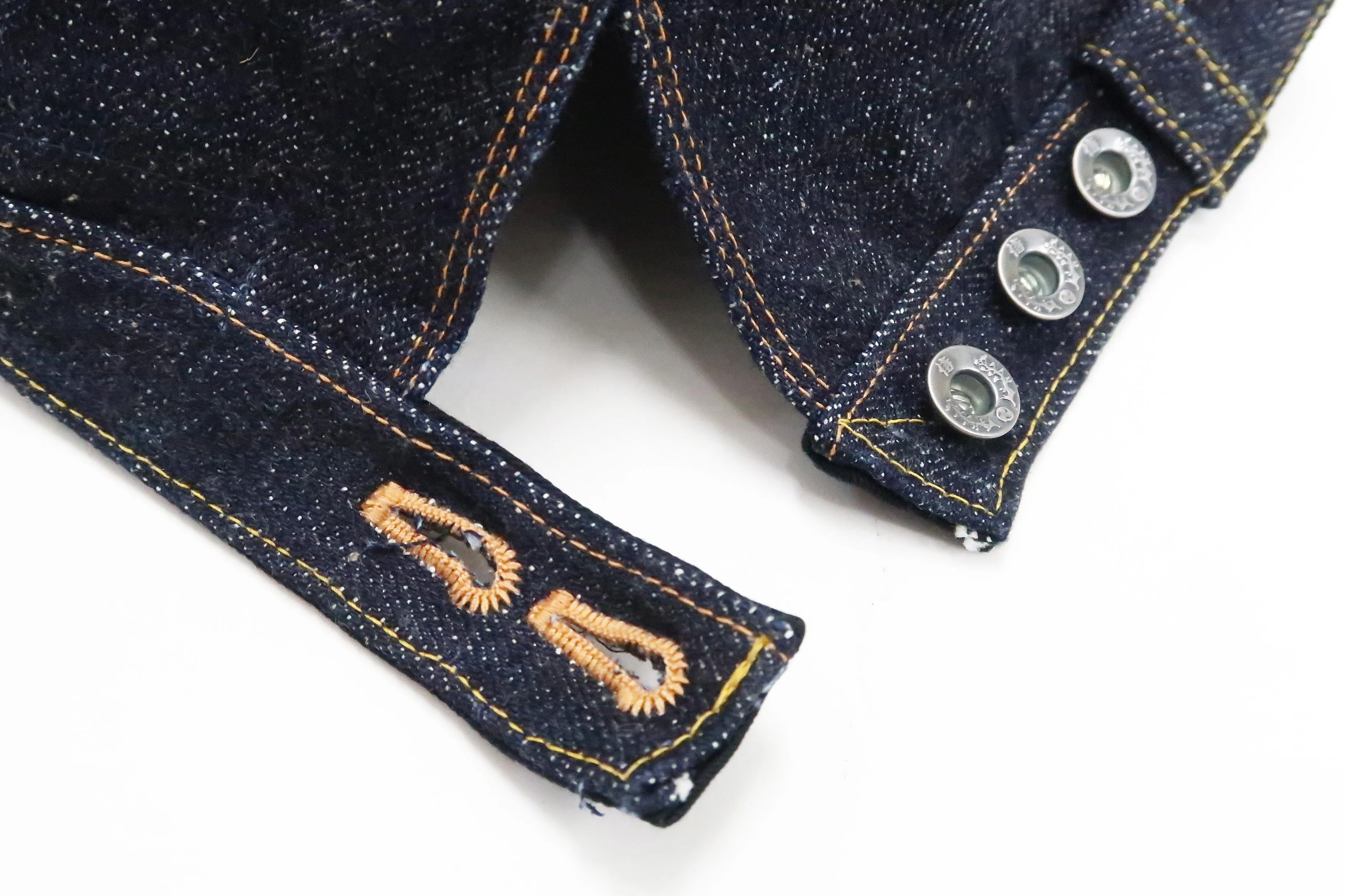 Samurai Jeans Denim Workman Cap Men's Adjustable Working denim Hat SJ201WC-5000VX17oz