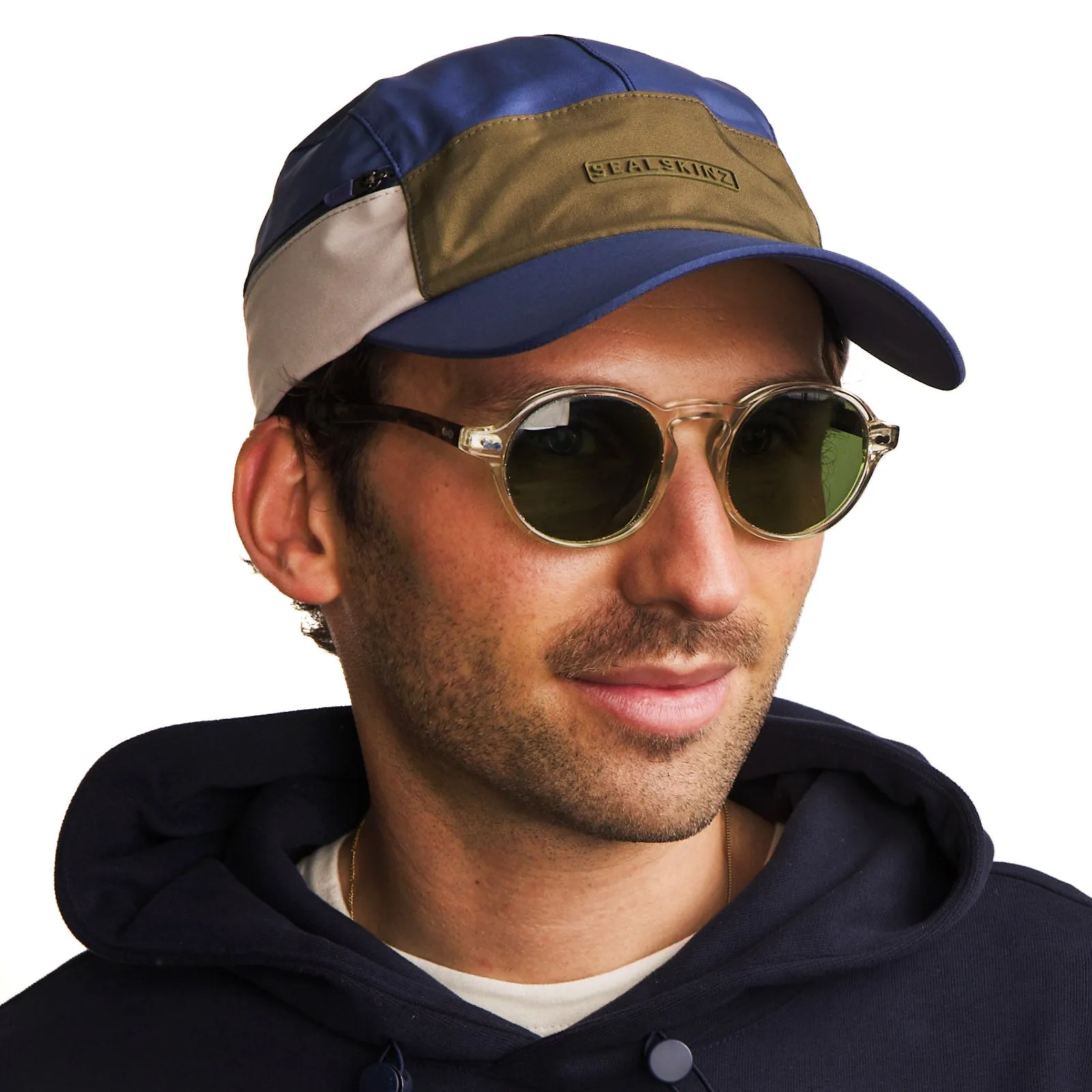 Sealskinz Mens Scole Waterproof Zipped Pocket Baseball Cap