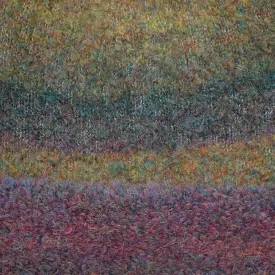 SF-2082 Multi Ombre Mohair Scarf Forest Mix