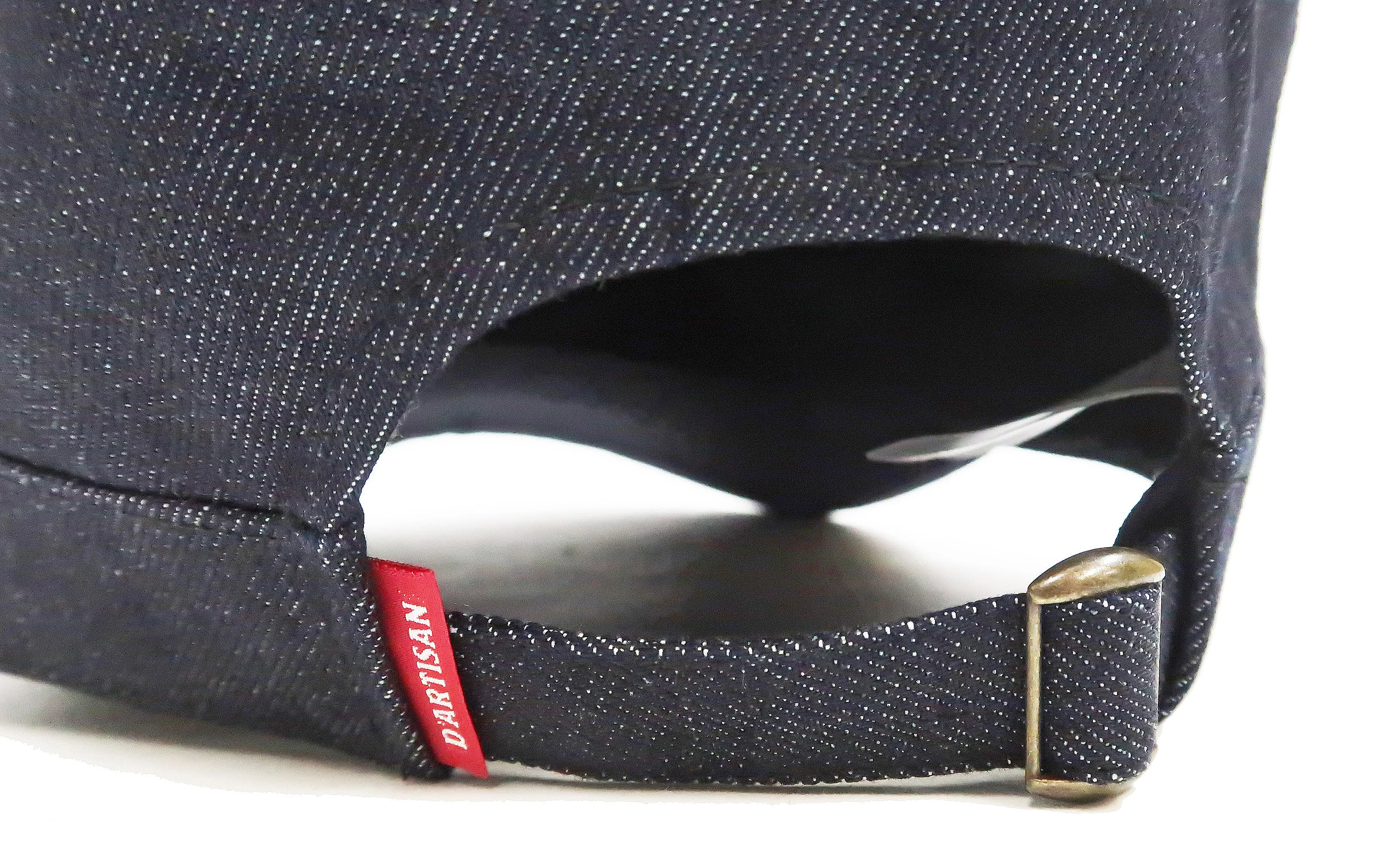 Studio D'artisan Denim Work Cap Men's Adjustable Flat Top Railroad Engineer Hat D7222