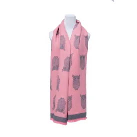 Thistle Gem Supersoft Owl Scarf