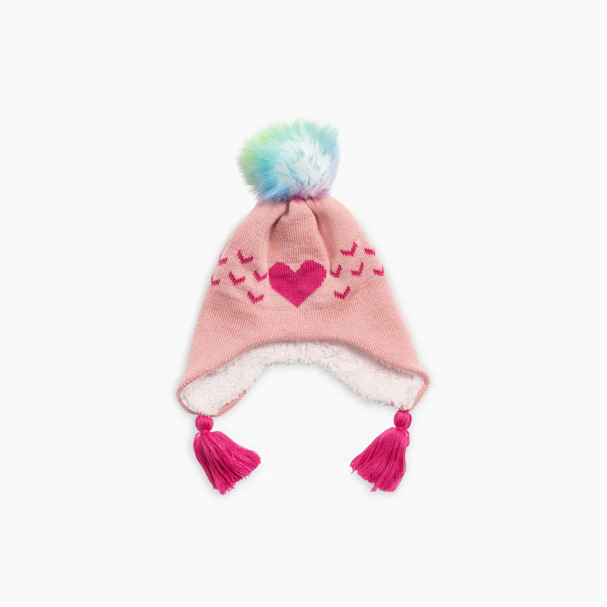 Toddler Sophie Earflap - Pink