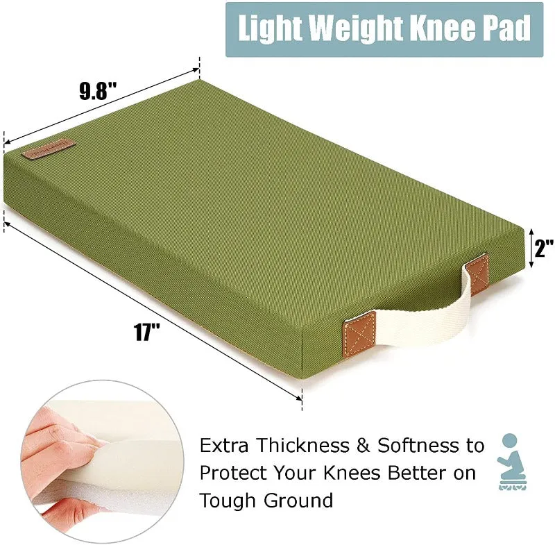 Ultimate Gardening Tools Set with Free Kneeler Pad, Digging Gloves & Durable Accessories