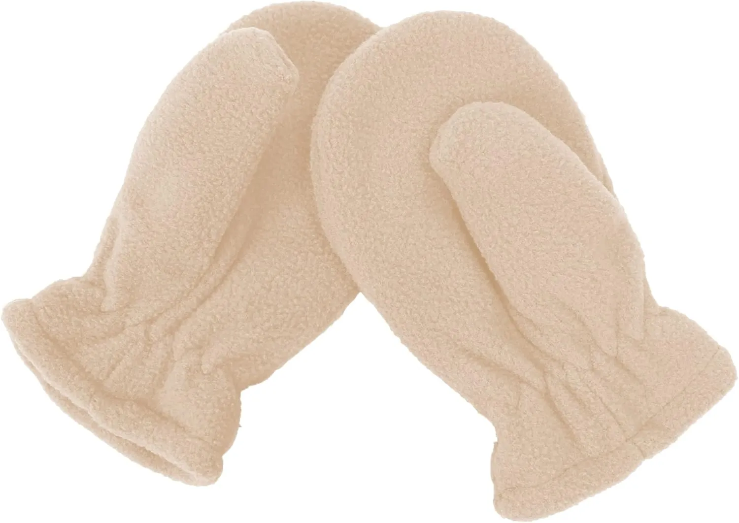 UTTPLL Toddler Mittens Unisex Sherpa Lined Fleece Gloves Winter Warm Easy-On Kids Winter Outdoor Mittens for Baby Boys Girls