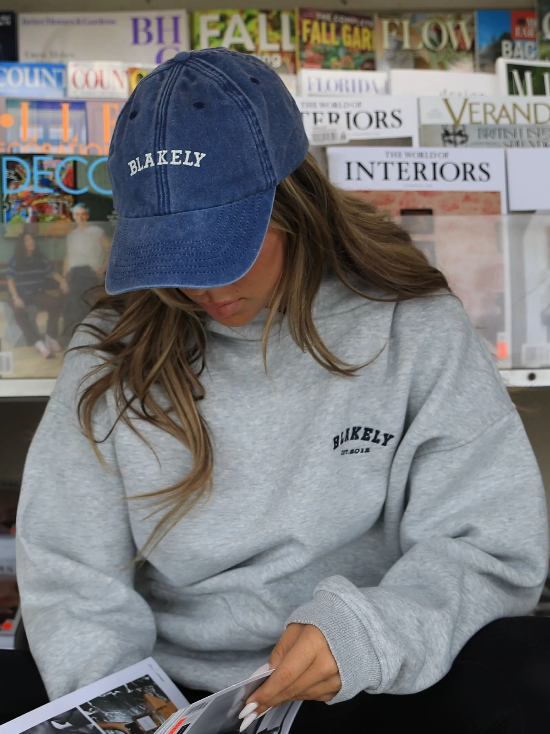 Varsity Cap - Denim