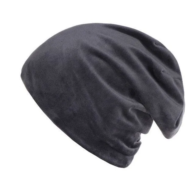 Velvet Slouchy beanie