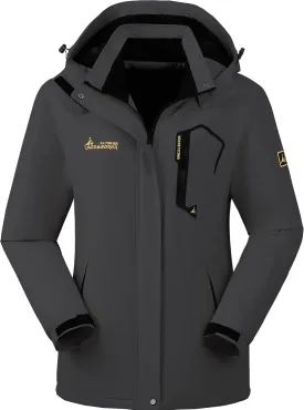 Waterproof Warm Winter Snow Coat for Women Ski Jacket for Snowboarding Hiking