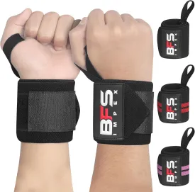 Wrist Wraps for Weightlifting,18 Premium Quality Wrist Straps for Weightlifting,Weight Lifting Wrist Wraps with Thumb Loop for Curls Dips,Powerlifting Weight Training Men Women