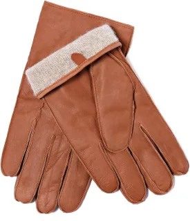 YISEVEN Winter Men's Touchscreen Warm Lambskin Leather Gloves