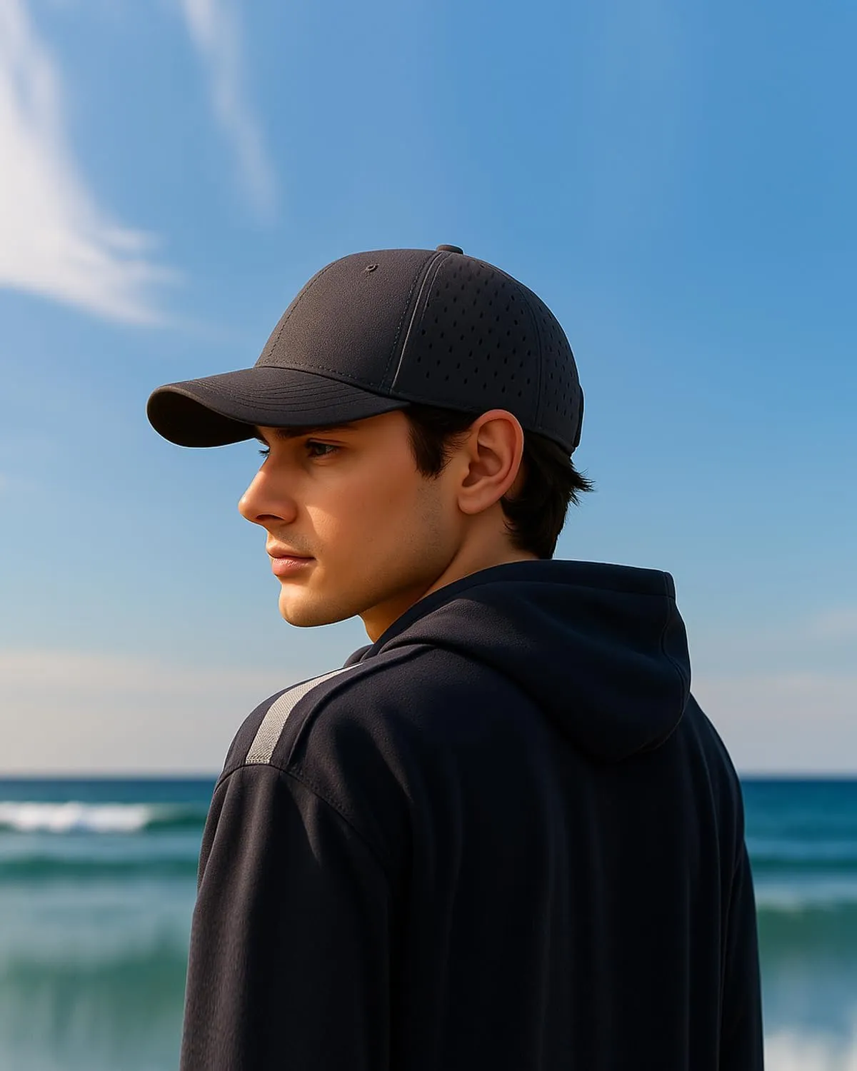 Zylioo Oversize XXL Quick Dry Baseball Cap,XL Cooling Mesh Sports Cap,L M S Lightweight Golf Cap for Different Heads